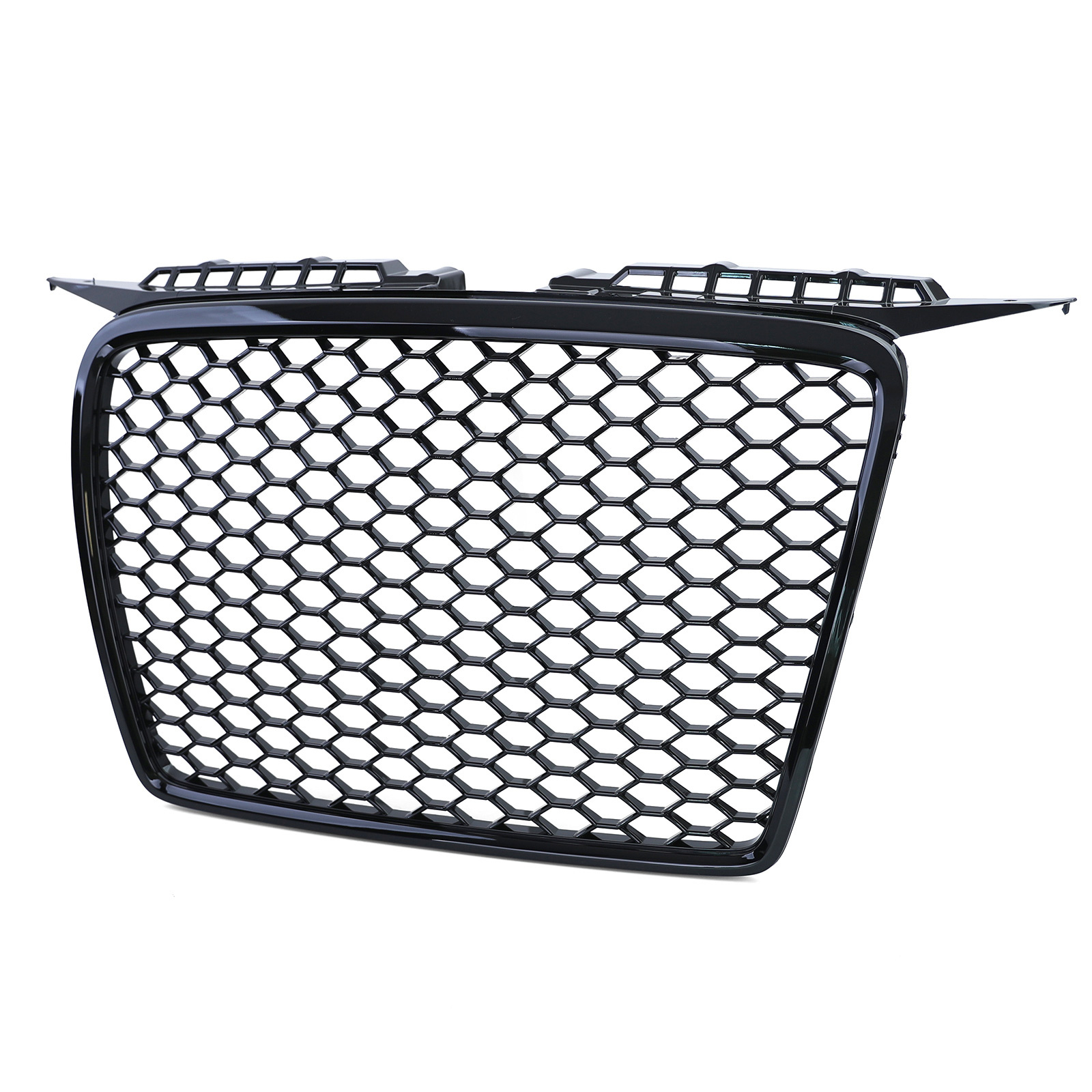 Honingraat grill - Audi A3 8P 05-08 - Sport optiek - Zwart glans