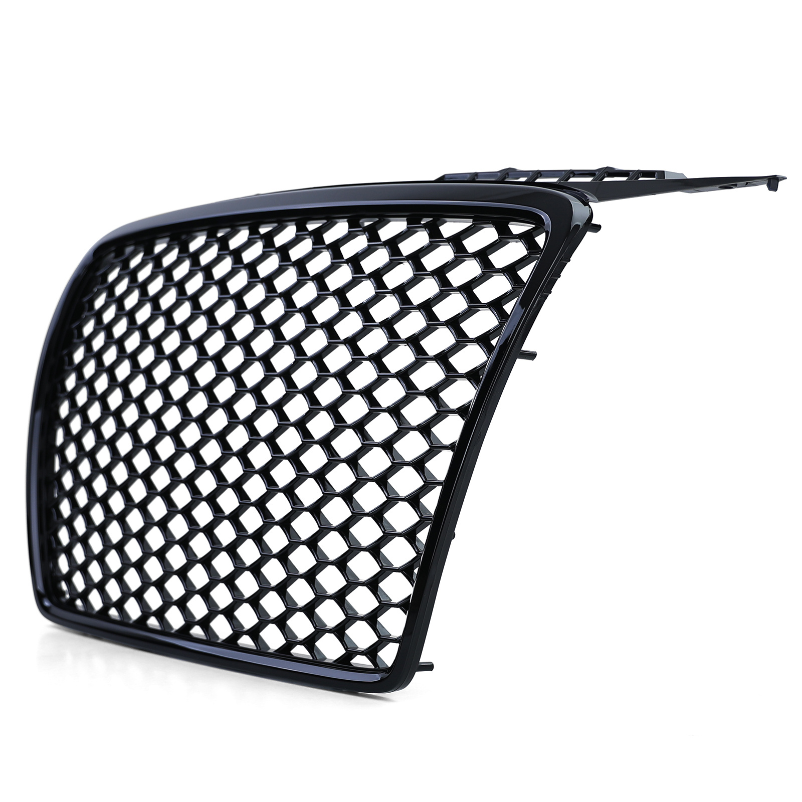 Honingraat grill - Audi A3 8P 05-08 - Sport optiek - Zwart glans