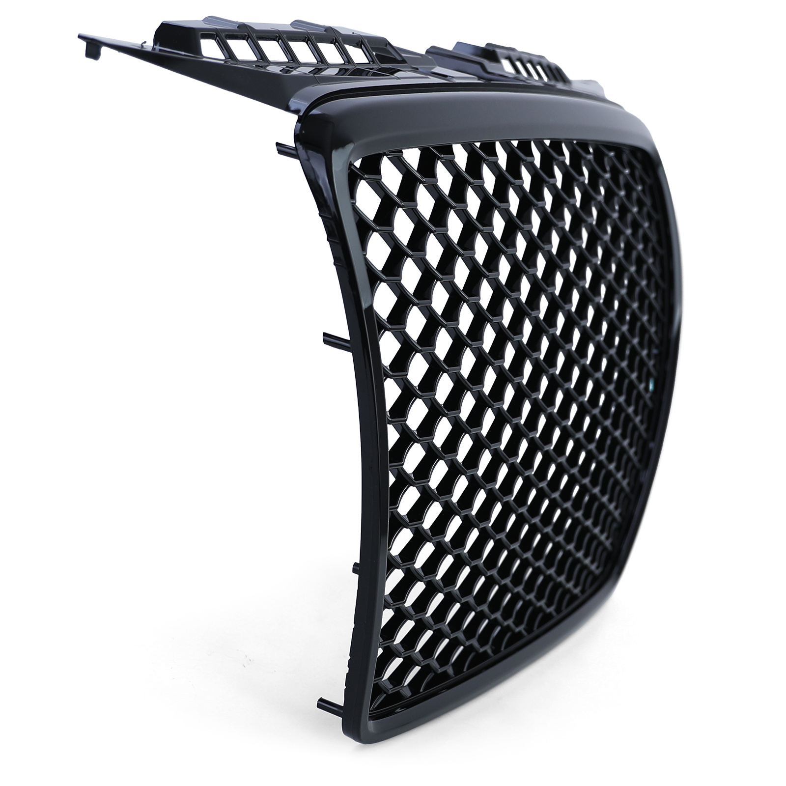 Honingraat grill - Audi A3 8P 05-08 - Sport optiek - Zwart glans