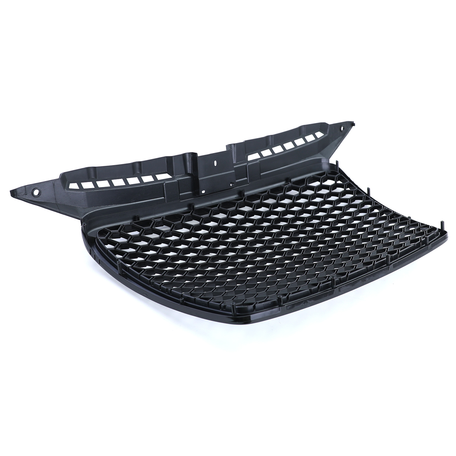 Honingraat grill geschikt voor Audi A3 8P 05-08 - Sport optiek - Zwart glans