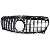 Autogrille - Mercedes CLA X117 Shooting Brake 15-19 - Sport Optiek - Zwart Chroom