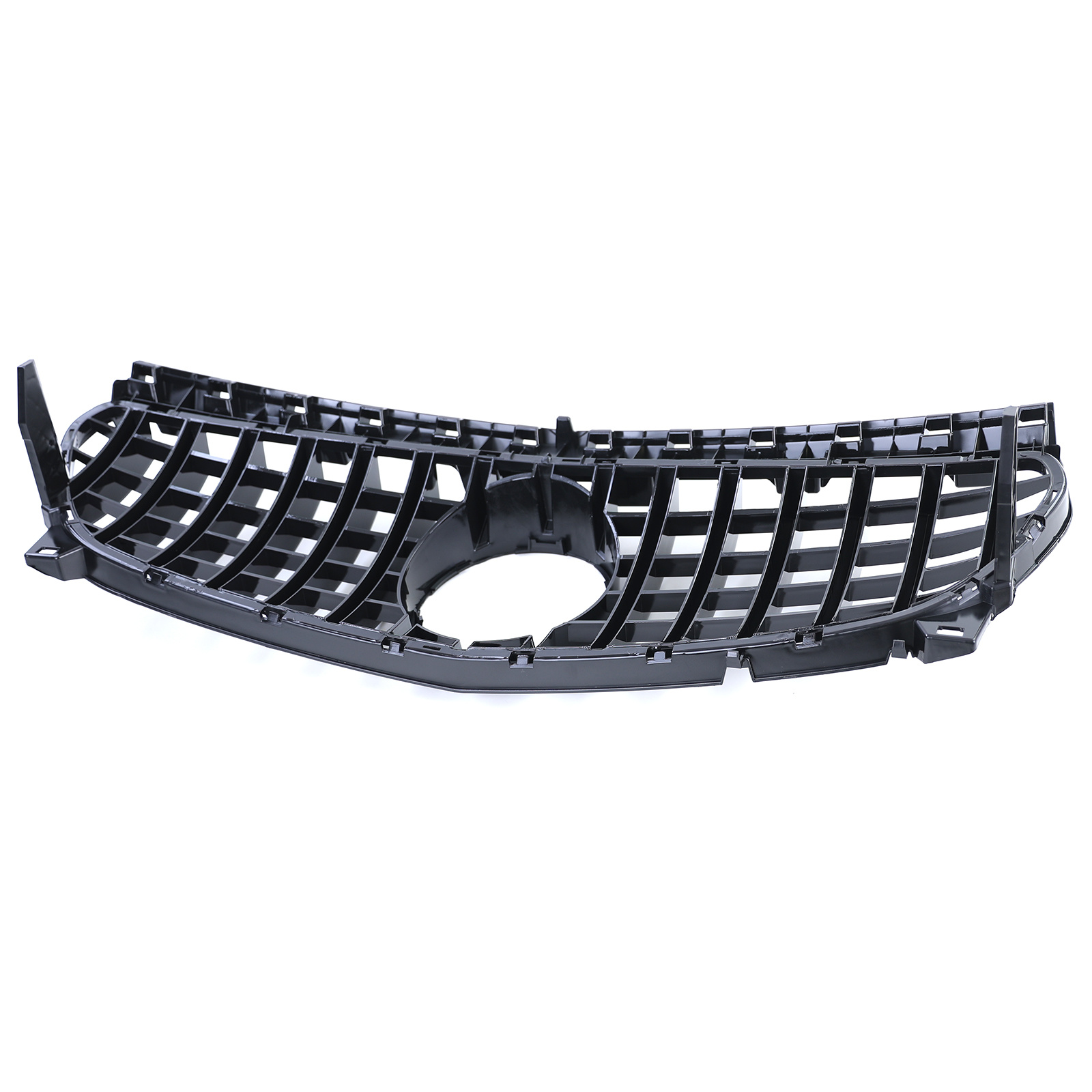 Autogrille - Mercedes CLA X117 Shooting Brake 15-19 - Sport Optiek - Zwart Chroom