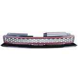 Autogrille geschikt voor VW Golf 6 GTI 08-13 - Sportieve look - Honingraat ontwerp