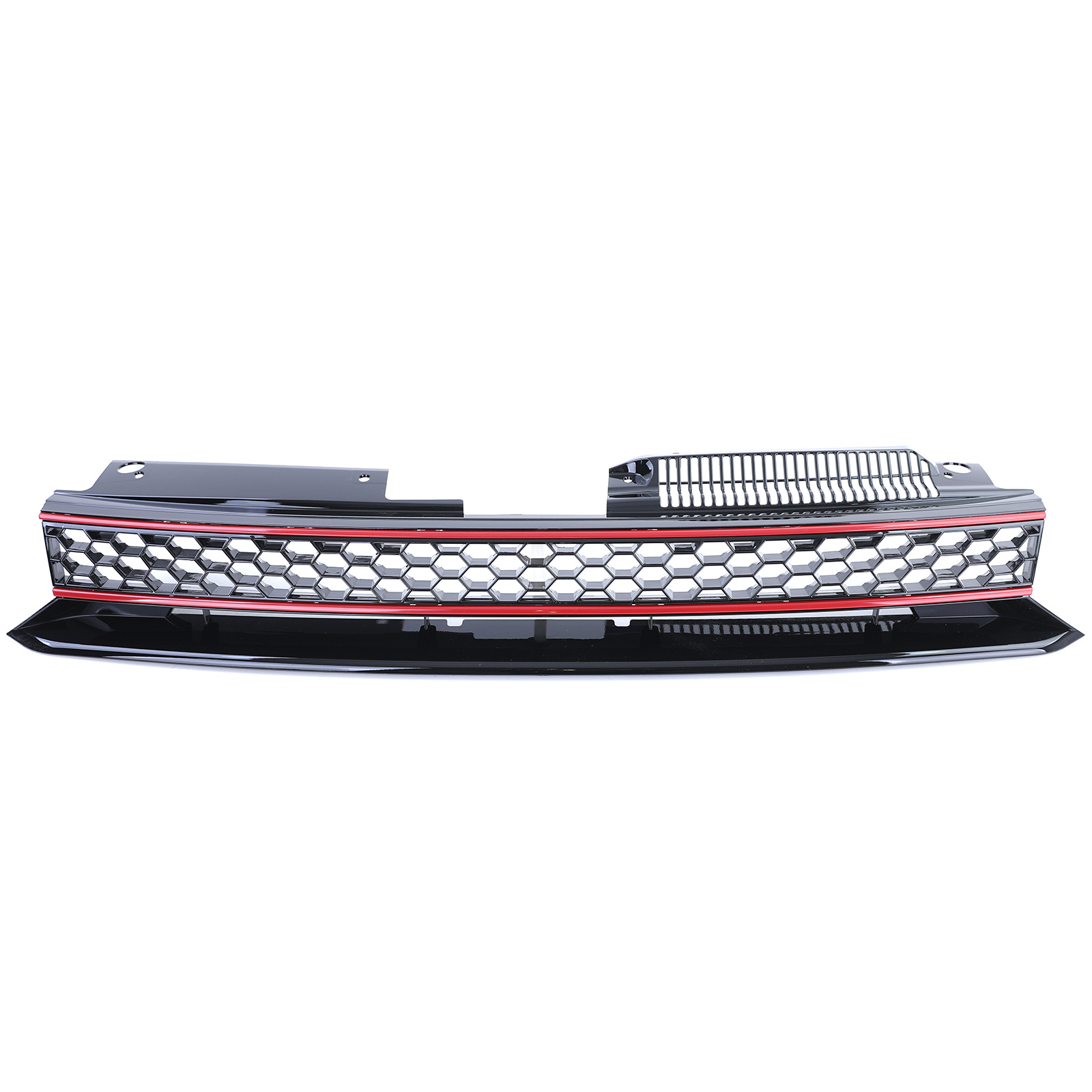 Autogrille geschikt voor VW Golf 6 GTI 08-13 - Sportieve look - Honingraat ontwerp