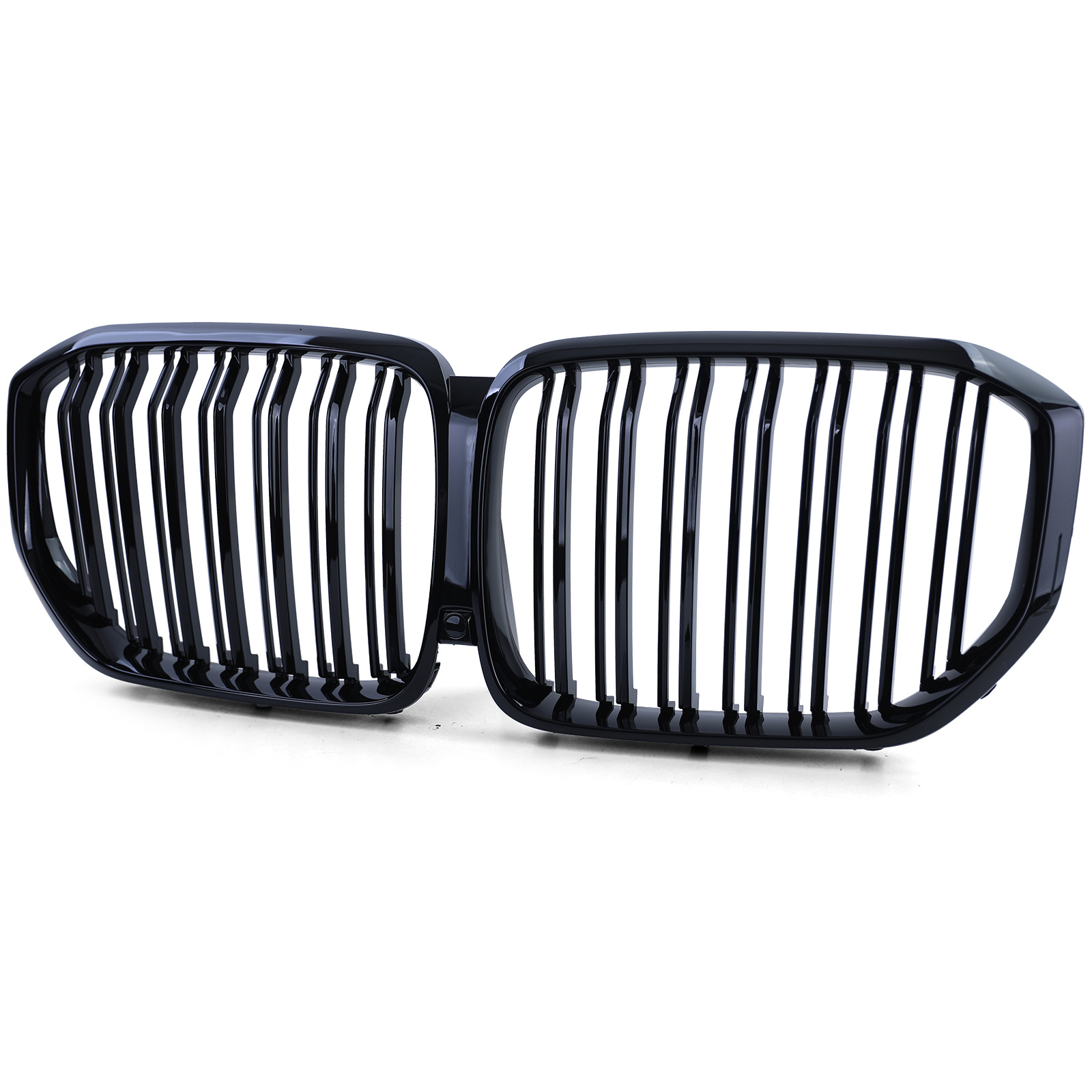 Radiateurrooster - BMW X5 G05 - Sportief design - Dubbele stang, glanzend zwart