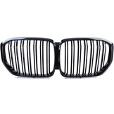 Radiateurrooster geschikt voor BMW X5 G05 - Sportief design - Dubbele stang, glanzend zwart