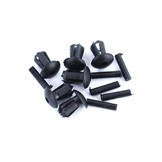 Autogrille geschikt voor Opel Corsa D 06-10 - Sportieve look - Chroom