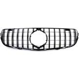 Autogrille geschikt voor Mercedes GLC X253 SUV 15-20 - Sport rooster - Glanzend zwart