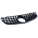 Autogrille geschikt voor Mercedes GLC X253 SUV 15-20 - Sport rooster - Glanzend zwart