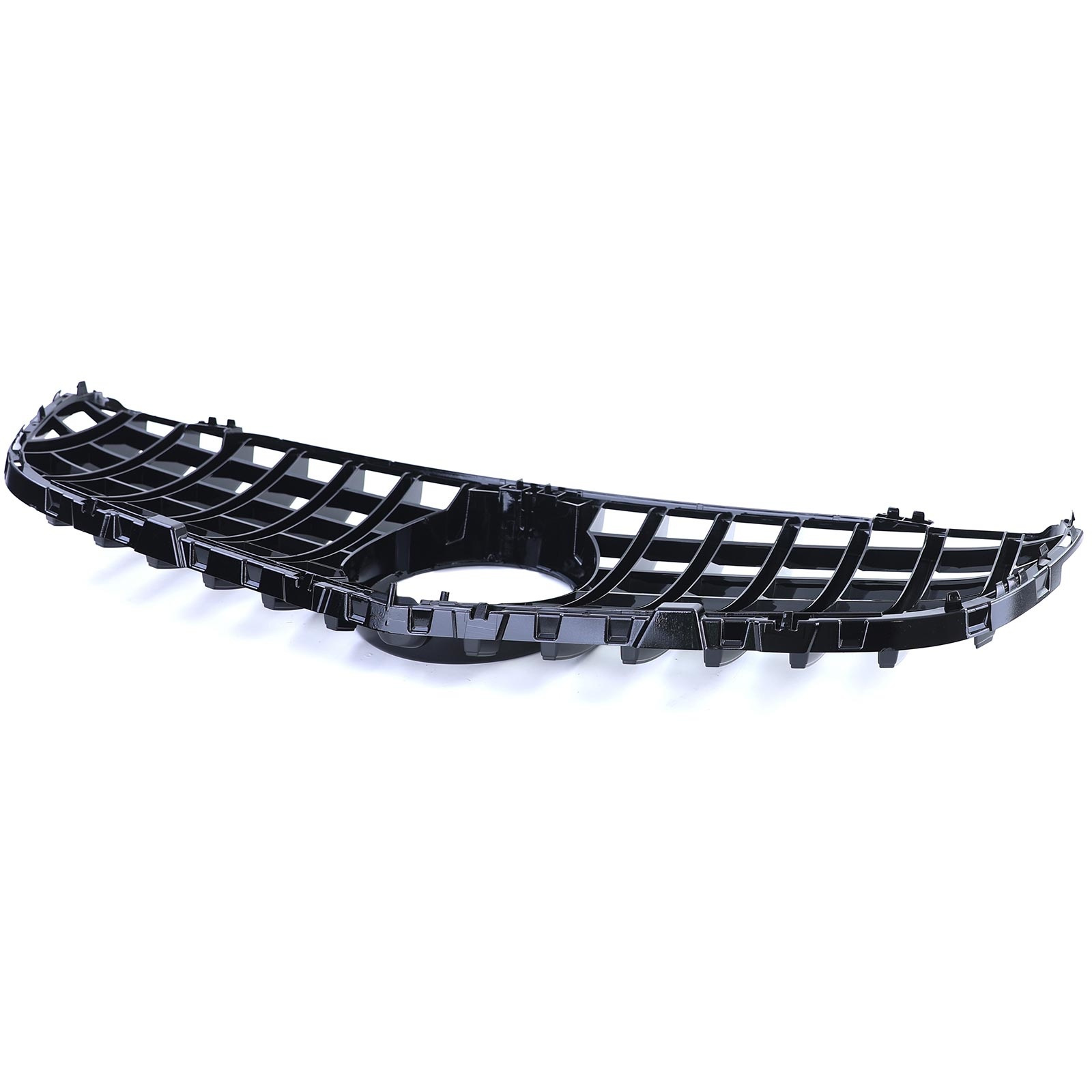 Autogrille - Mercedes GLC X253 SUV 15-20 - Sport rooster - Glanzend zwart
