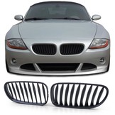 Autogrille geschikt voor BMW Z4 E85 E86 02-09 - Sport rooster - PERFORMANCE ZWART MAT