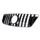 Autogrille geschikt voor Mercedes M Klasse W164 Facelift 08-11 - Sportieve look - Zwart Glans