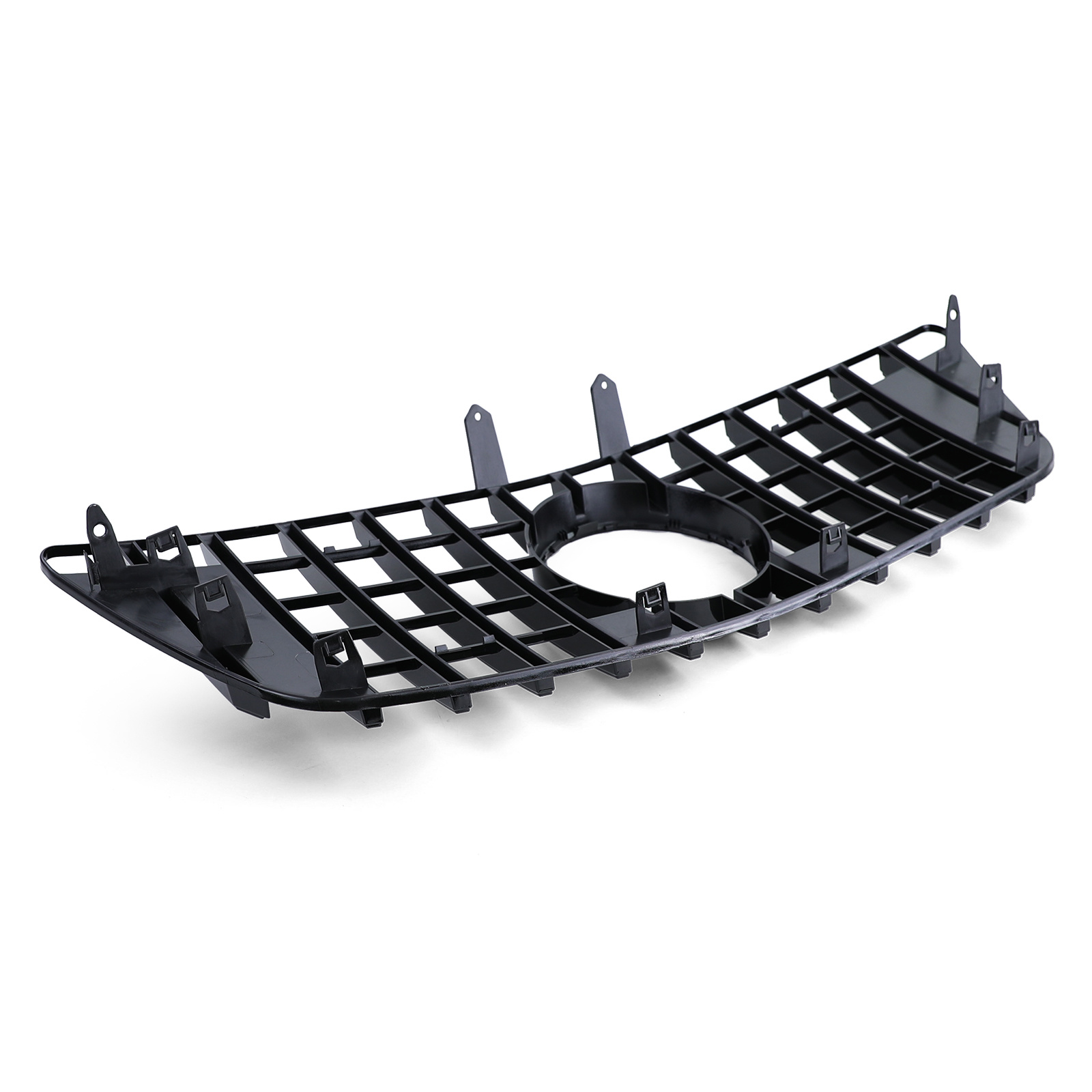 Autogrille - Mercedes M Klasse W164 Facelift 08-11 - Sportieve look - Zwart Glans