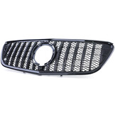 Sportgrille geschikt voor Mercedes V Klasse Vito W447 W448 - zwarte glans - GT-sporten