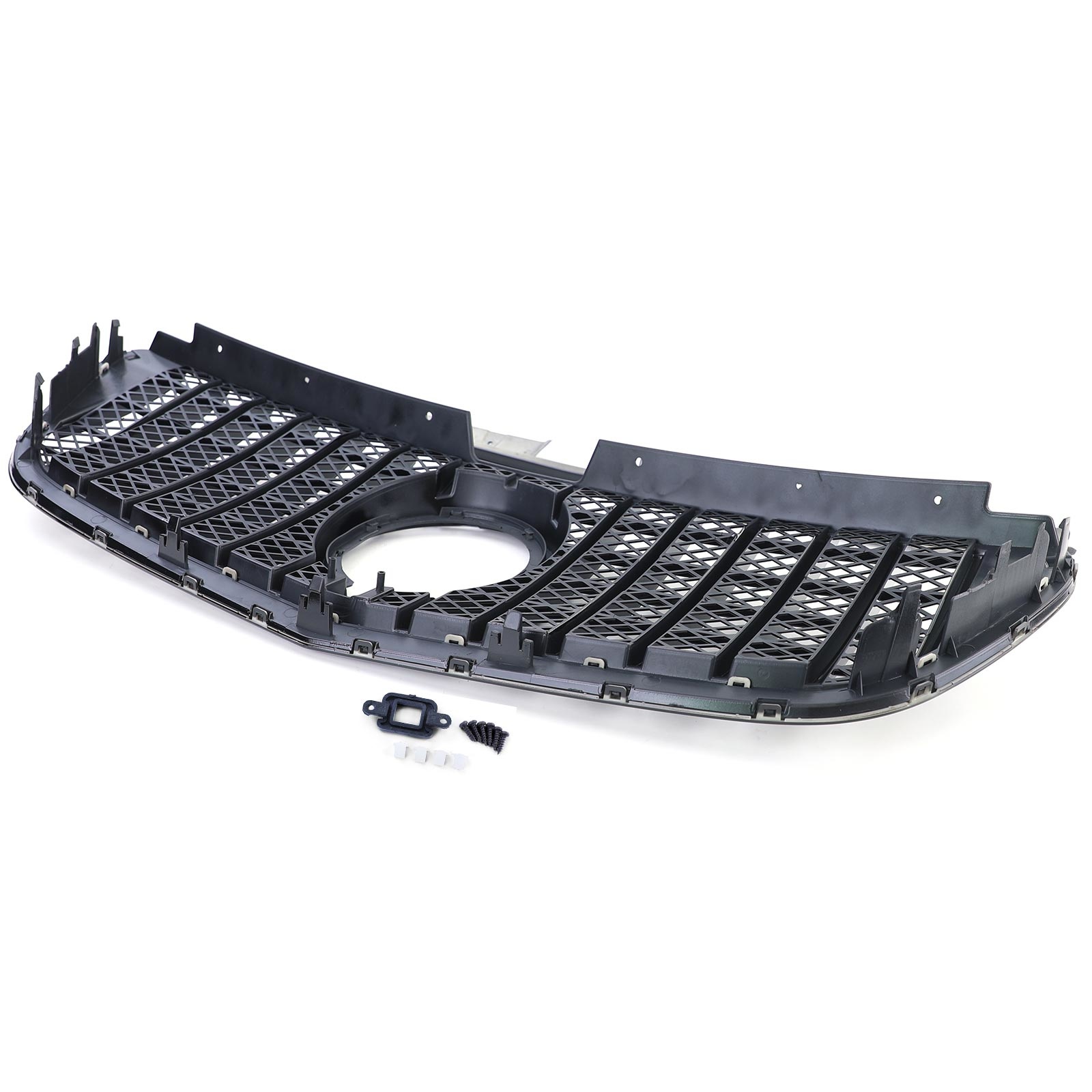 Sportgrille geschikt voor Mercedes V Klasse Vito W447 W448 - zwarte glans - GT-sporten