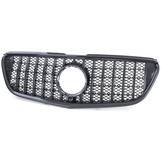 Autogrille geschikt voor Mercedes Vito W447 14-19 - Carbon Look - Sportieve Uitvoering