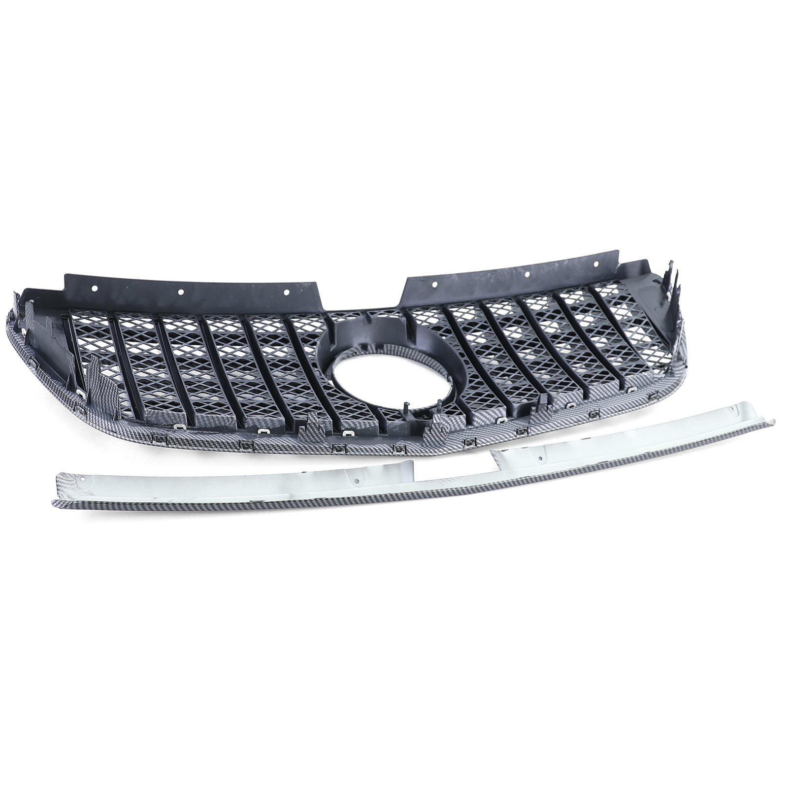 Autogrille geschikt voor Mercedes Vito W447 14-19 - Carbon Look - Sportieve Uitvoering