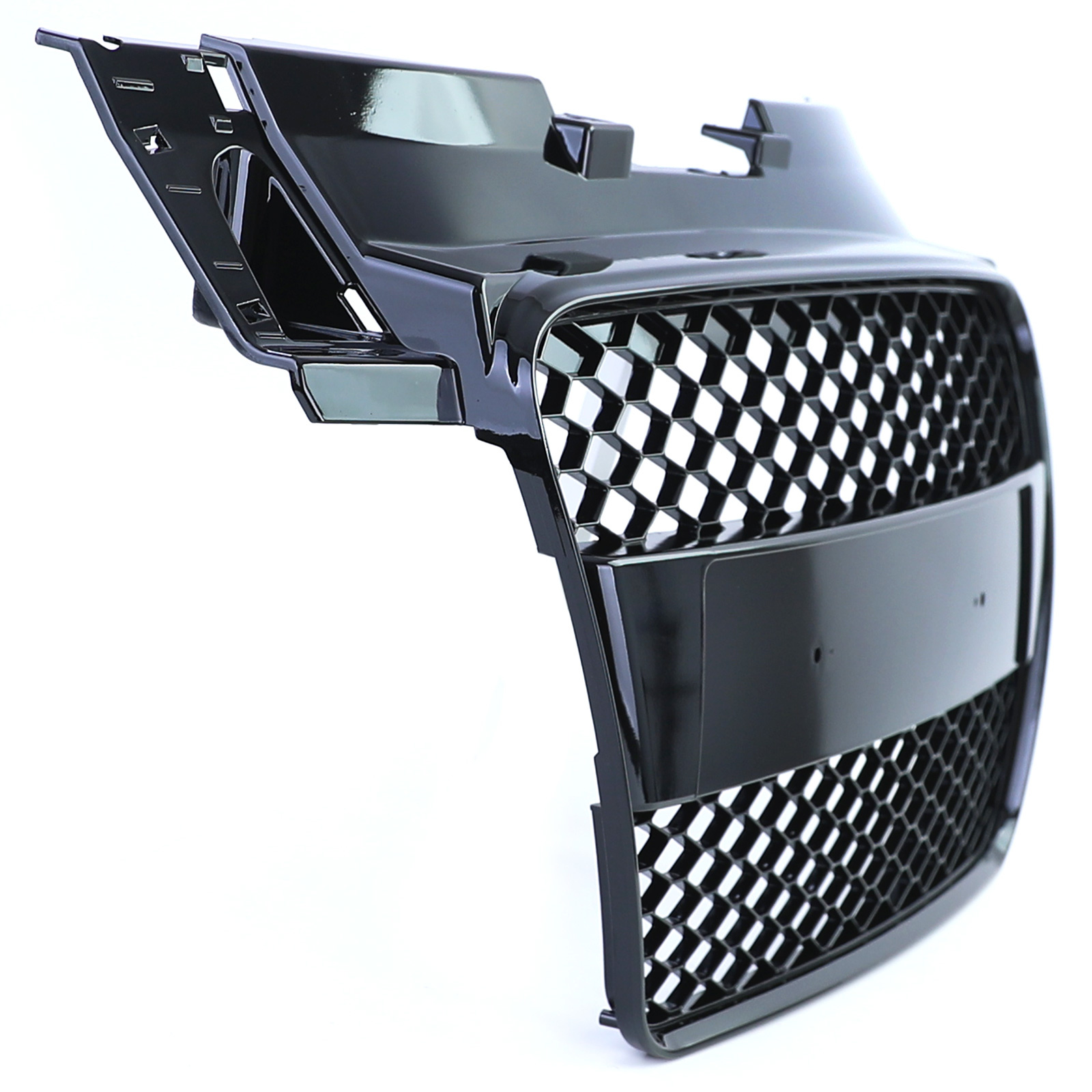 Honingraat grill - Audi TT 8J 06-10 - zwart glanzend - sportieve look
