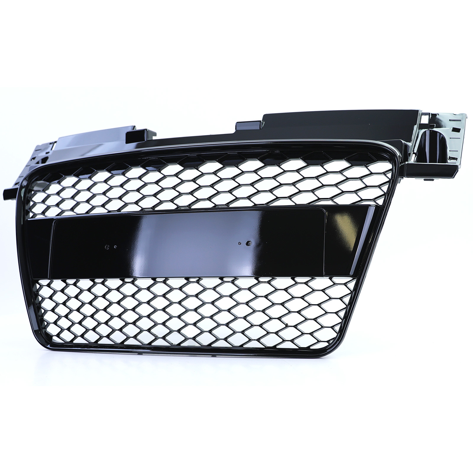 Honingraat grill - Audi TT 8J 06-10 - zwart glanzend - sportieve look