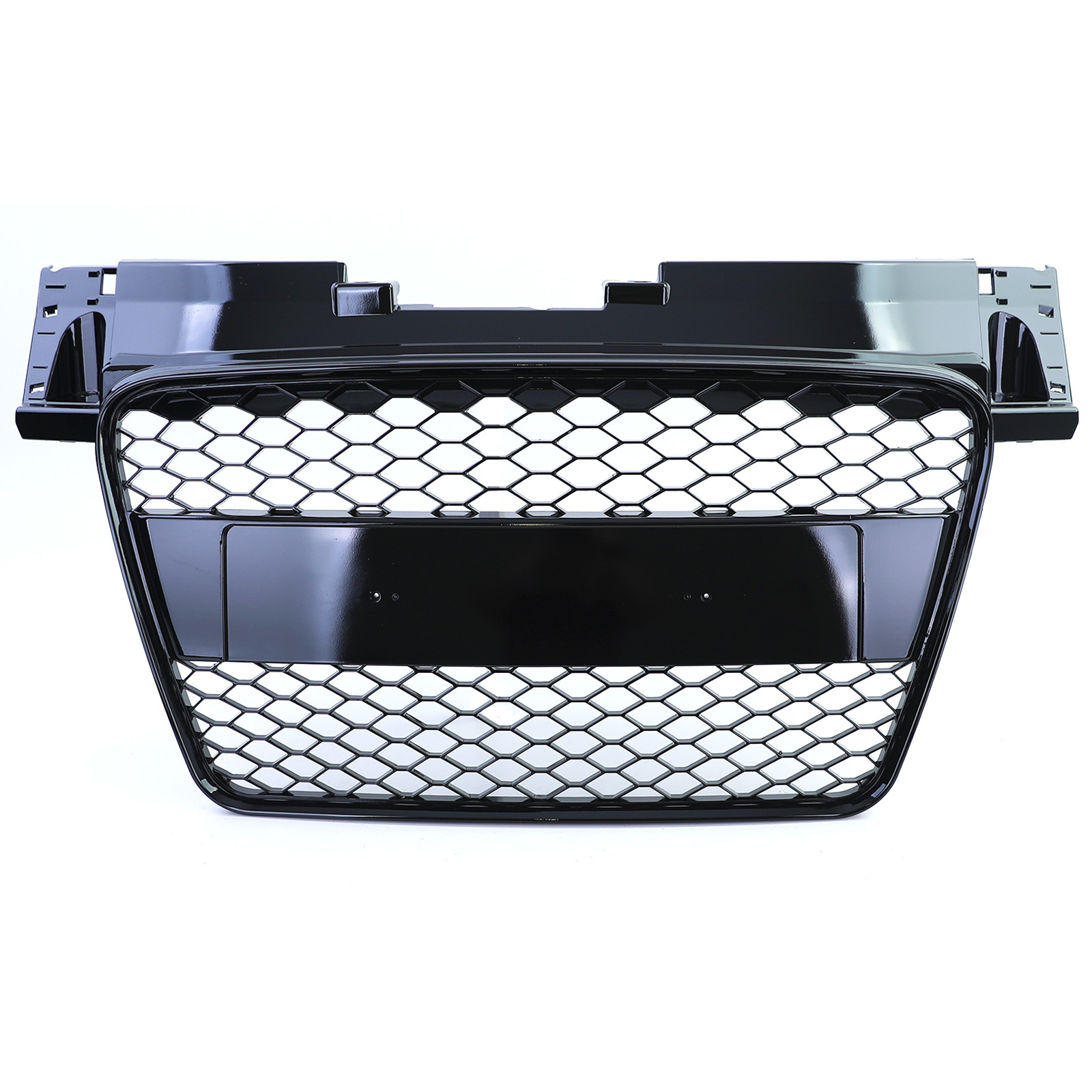 Honingraat grill - Audi TT 8J 06-10 - zwart glanzend - sportieve look