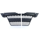 Honingraat grill geschikt voor Audi TT 8J 06-10 - zwart glanzend - sportieve look
