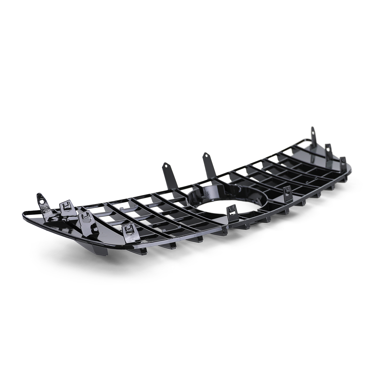 Autogrille - Mercedes M Klasse ML W164 08-11 - Zwart Glans/Chroom - Sportief Verbeterde Look