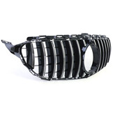 Autogrille geschikt voor Mercedes C Klasse W205 S205 - Zwart Glanzend Chroom - Sport Optiek