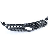 Autogrille geschikt voor Mercedes C Klasse W205 S205 - Zwart Glanzend Chroom - Sport Optiek