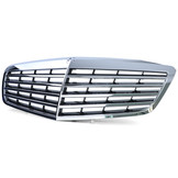 Autogrille geschikt voor Mercedes S Klasse W221 Facelift 09-13 - Chroom - Sport rooster