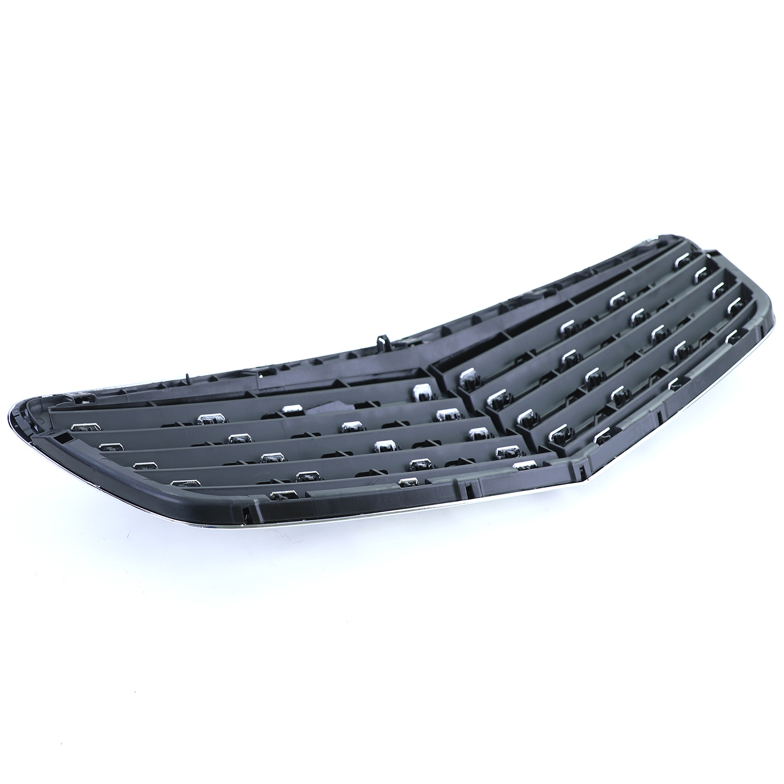 Autogrille - Mercedes S Klasse W221 Facelift 09-13 - Chroom - Sport rooster
