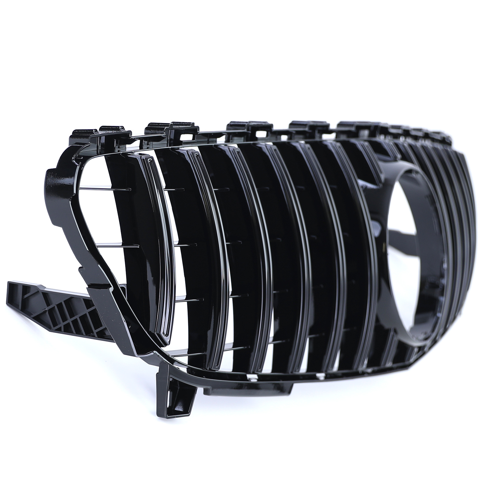 Autogrille - Mercedes A-klasse W176 - Sportrooster - Glanzend Zwart