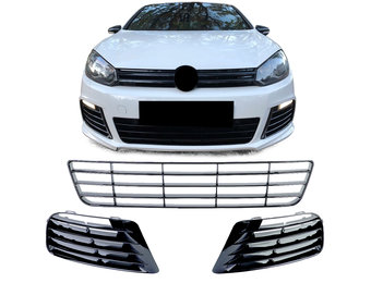 Autogrille - Volkswagen Golf 6 09-12 R20 bumper - OEM-kwaliteit - 100% passend