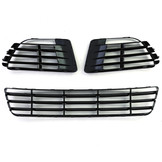 Autogrille geschikt voor Volkswagen Golf 6 09-12 R20 bumper - OEM-kwaliteit - 100% passend