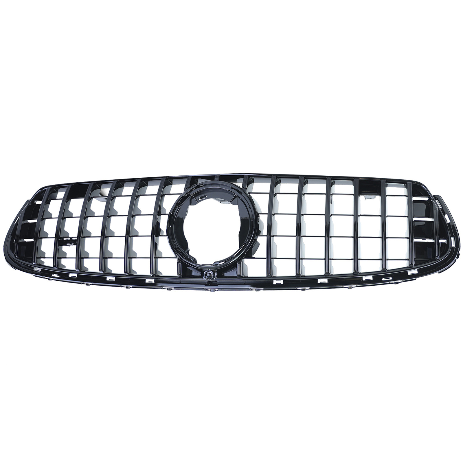 Radiateurrooster geschikt voor Mercedes GLC X253 SUV - Sport optiek - Zwart glans