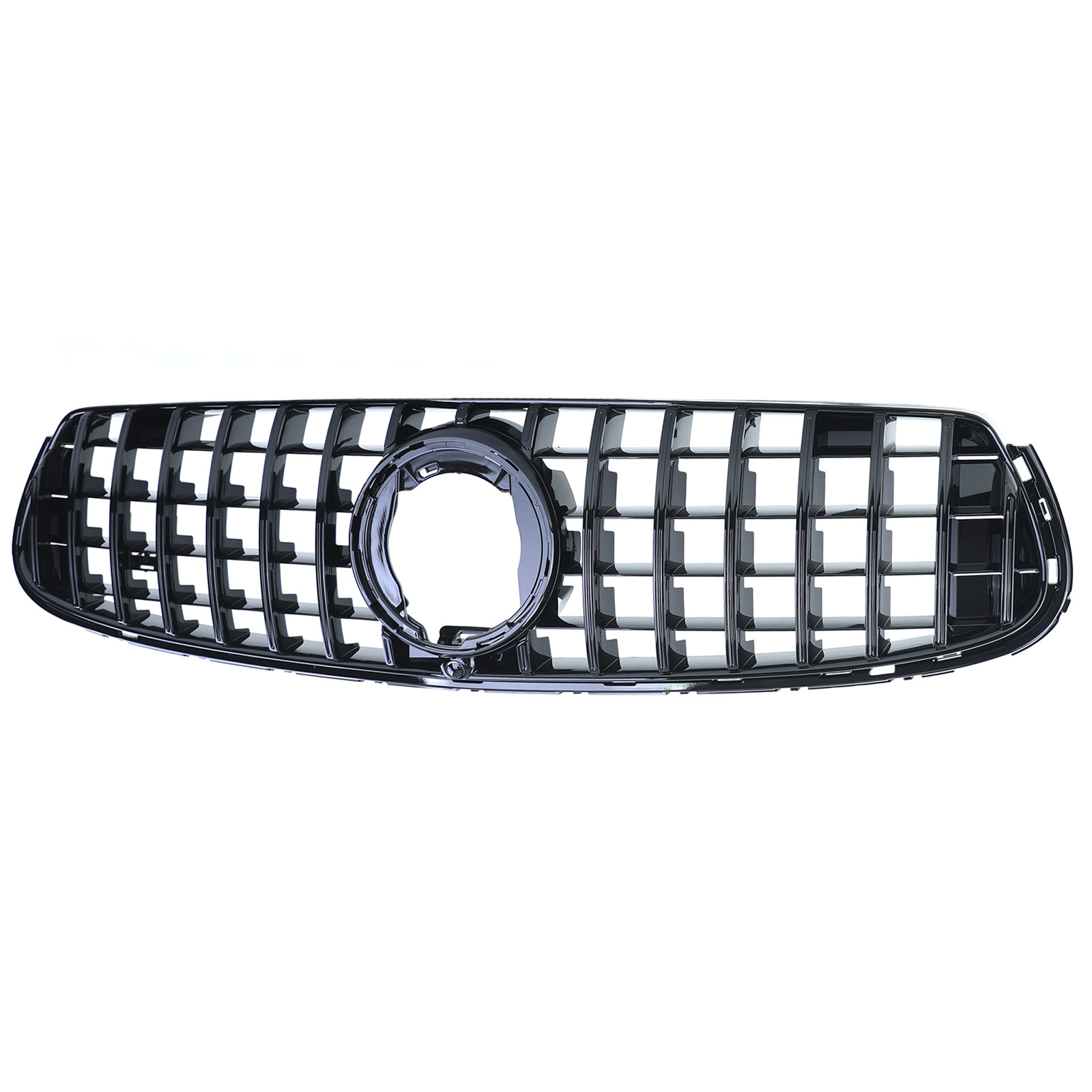 Radiateurrooster geschikt voor Mercedes GLC X253 SUV - Sport optiek - Zwart glans