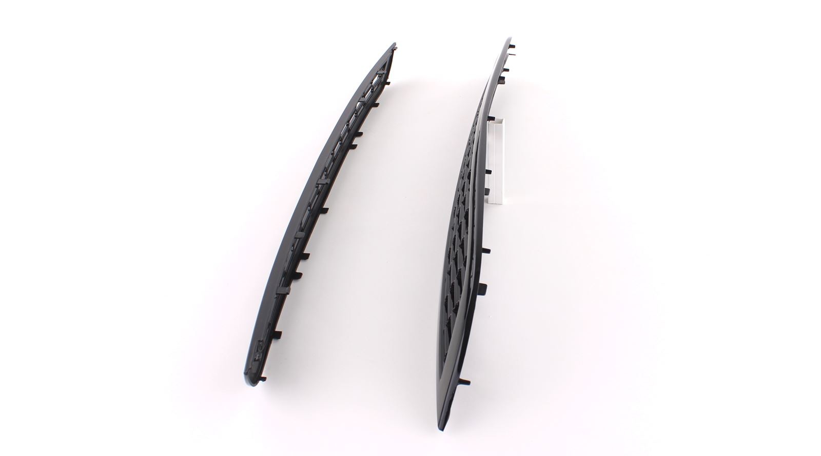 Autogrille - Mini R50 R53 One Cooper 01-06 - Sportief honingraatdesign - Glanzend zwart