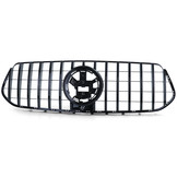 Sportradiateurrooster - geschikt voor Mercedes GLE SUV V167 18+ - Zwarte glans - inclusief frontcamera