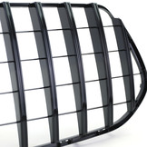 Sportradiateurrooster - geschikt voor Mercedes GLE SUV V167 18+ - Zwarte glans - inclusief frontcamera