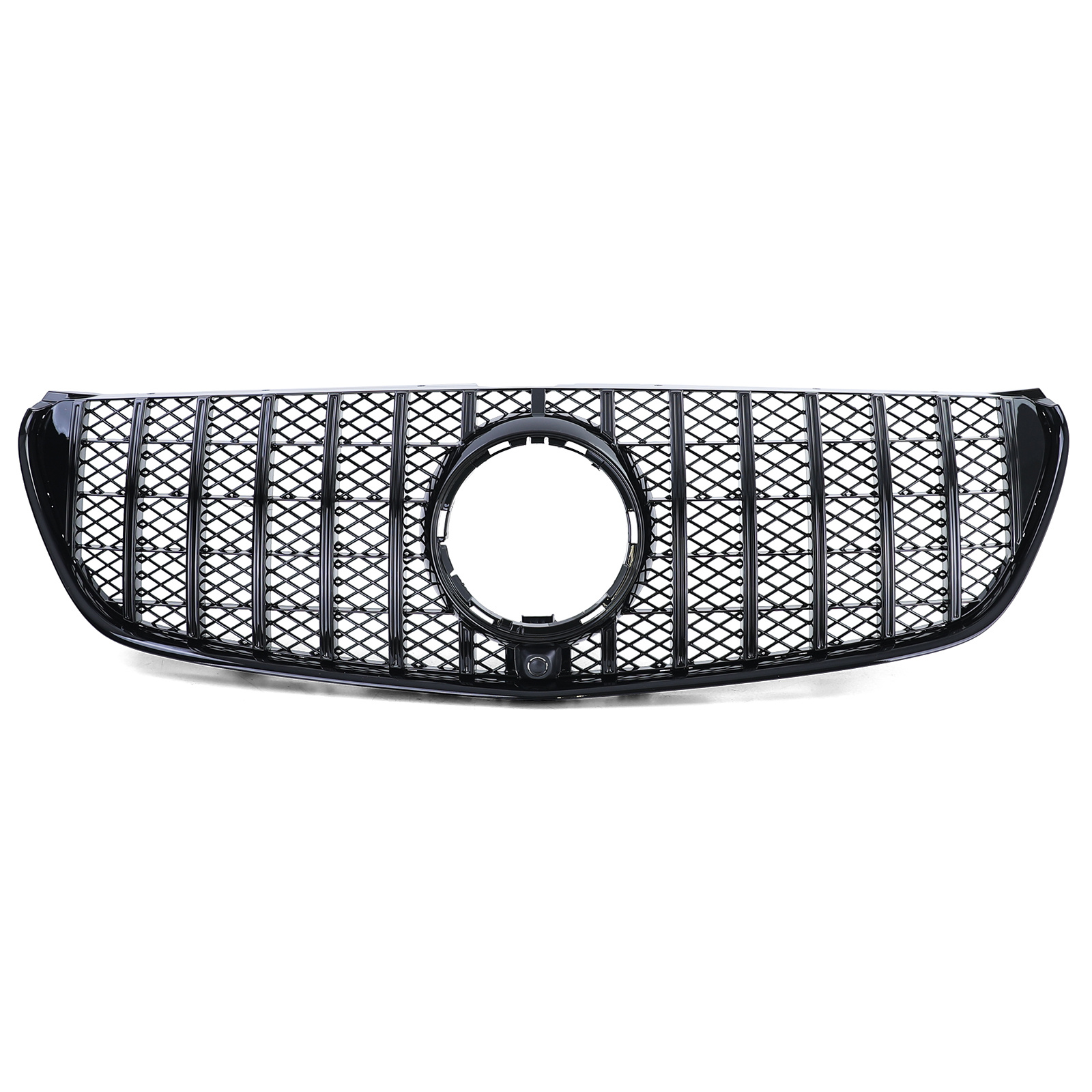 Autogrille - Mercedes V Klasse W447 pre-facelift - Sport optiek - Zwart glans