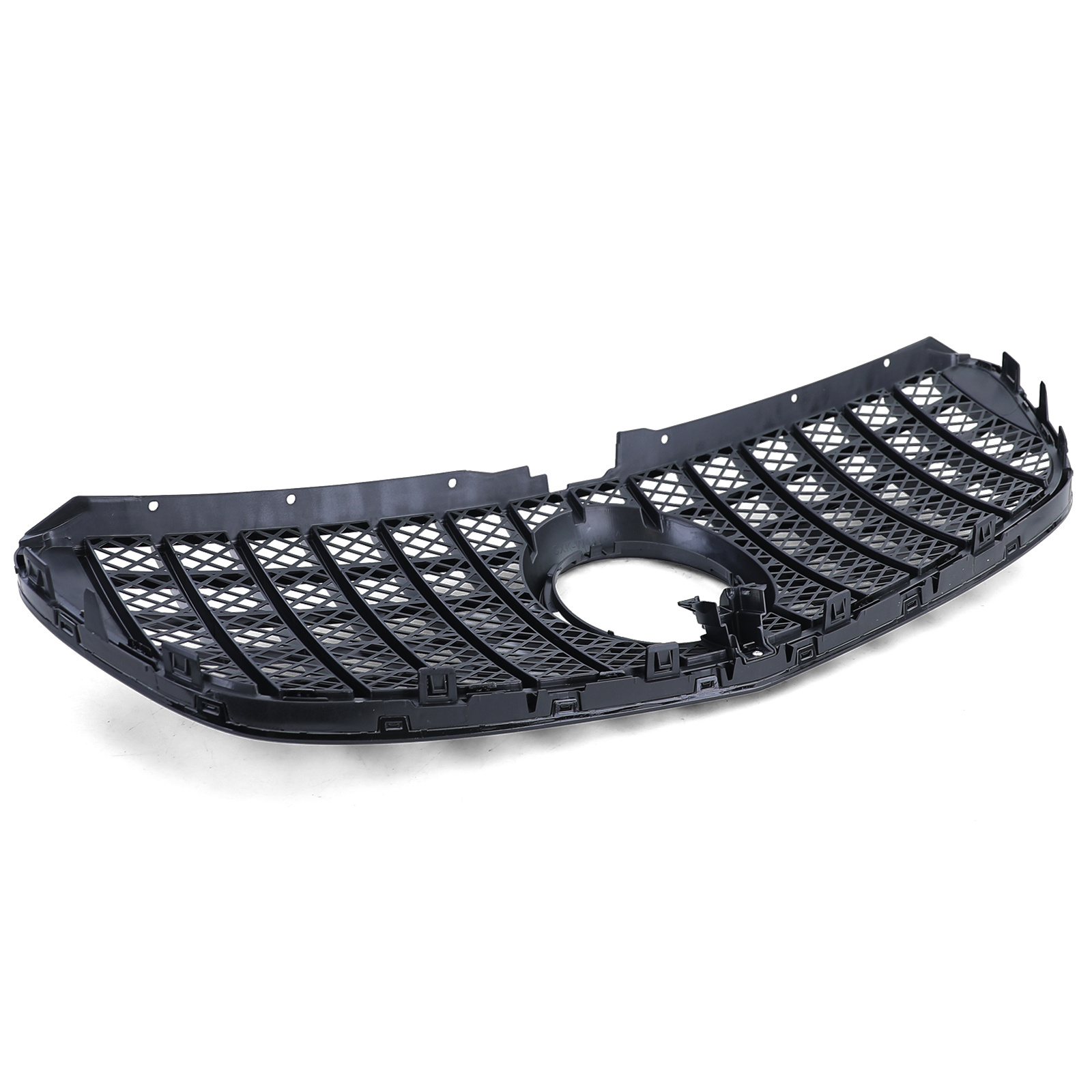 Autogrille - Mercedes V Klasse W447 pre-facelift - Sport optiek - Zwart glans