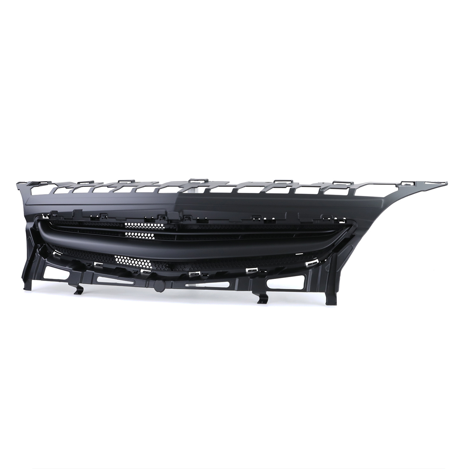 Autogrille - Opel Astra J 12-15 - Badgeloos - Zwart