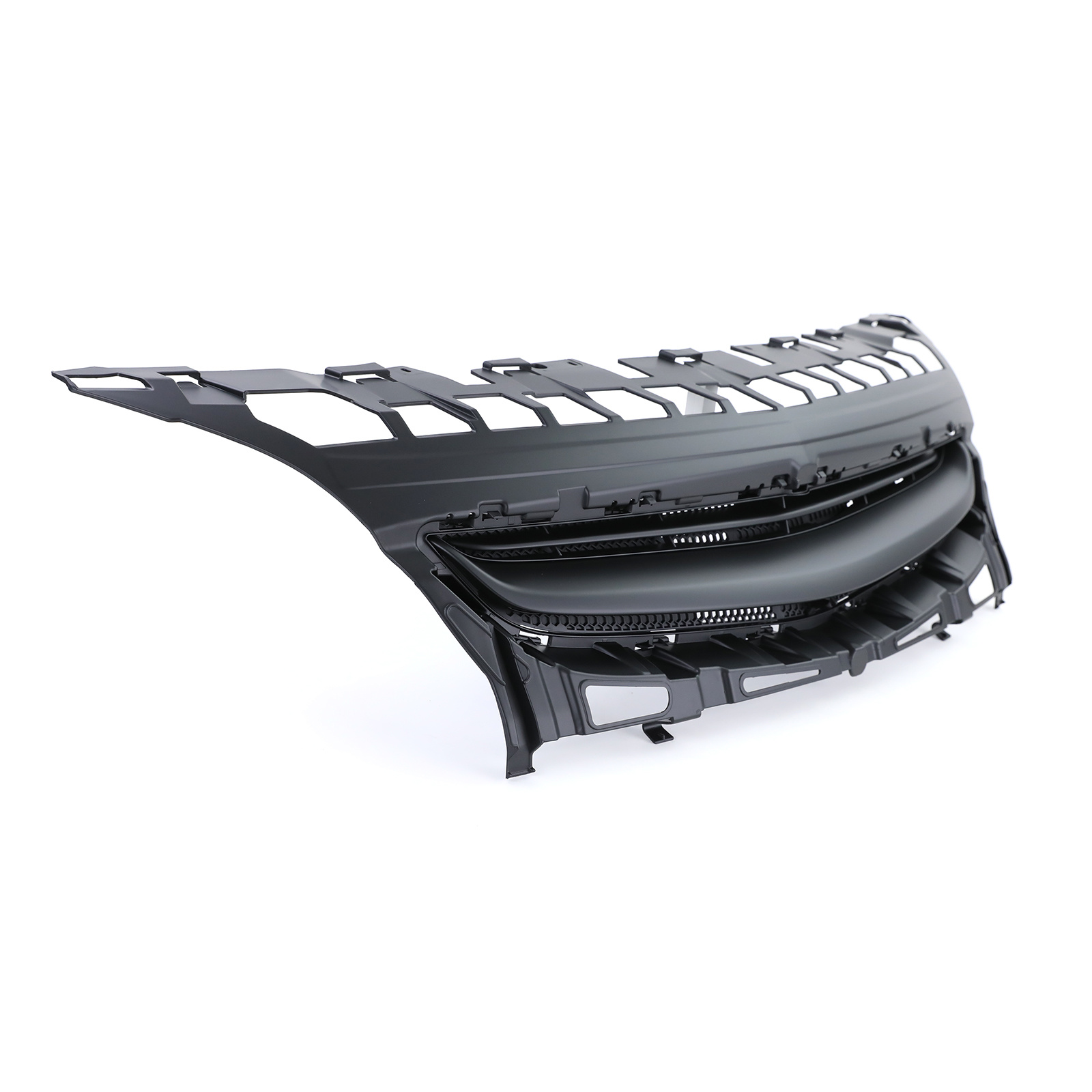 Autogrille geschikt voor Opel Astra J 12-15 - Badgeloos - Zwart
