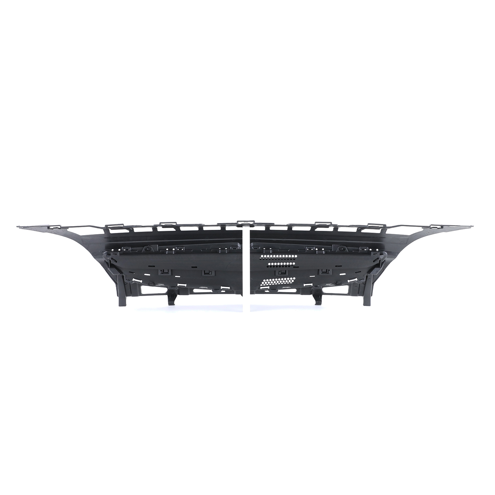 Autogrille - Opel Astra J 12-15 - Badgeloos - Zwart