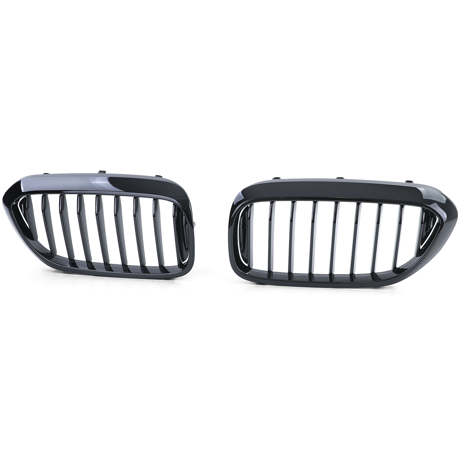 Autogrille - geschikt voor BMW 5 Serie G30 G31 G32 17-20 - Sport rooster - Glans zwart