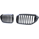 Autogrille - geschikt voor BMW 5 Serie G30 G31 G32 17-20 - Sport rooster - Glans zwart