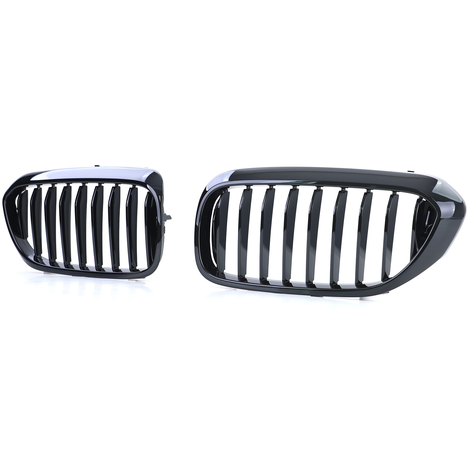 Autogrille - geschikt voor BMW 5 Serie G30 G31 G32 17-20 - Sport rooster - Glans zwart
