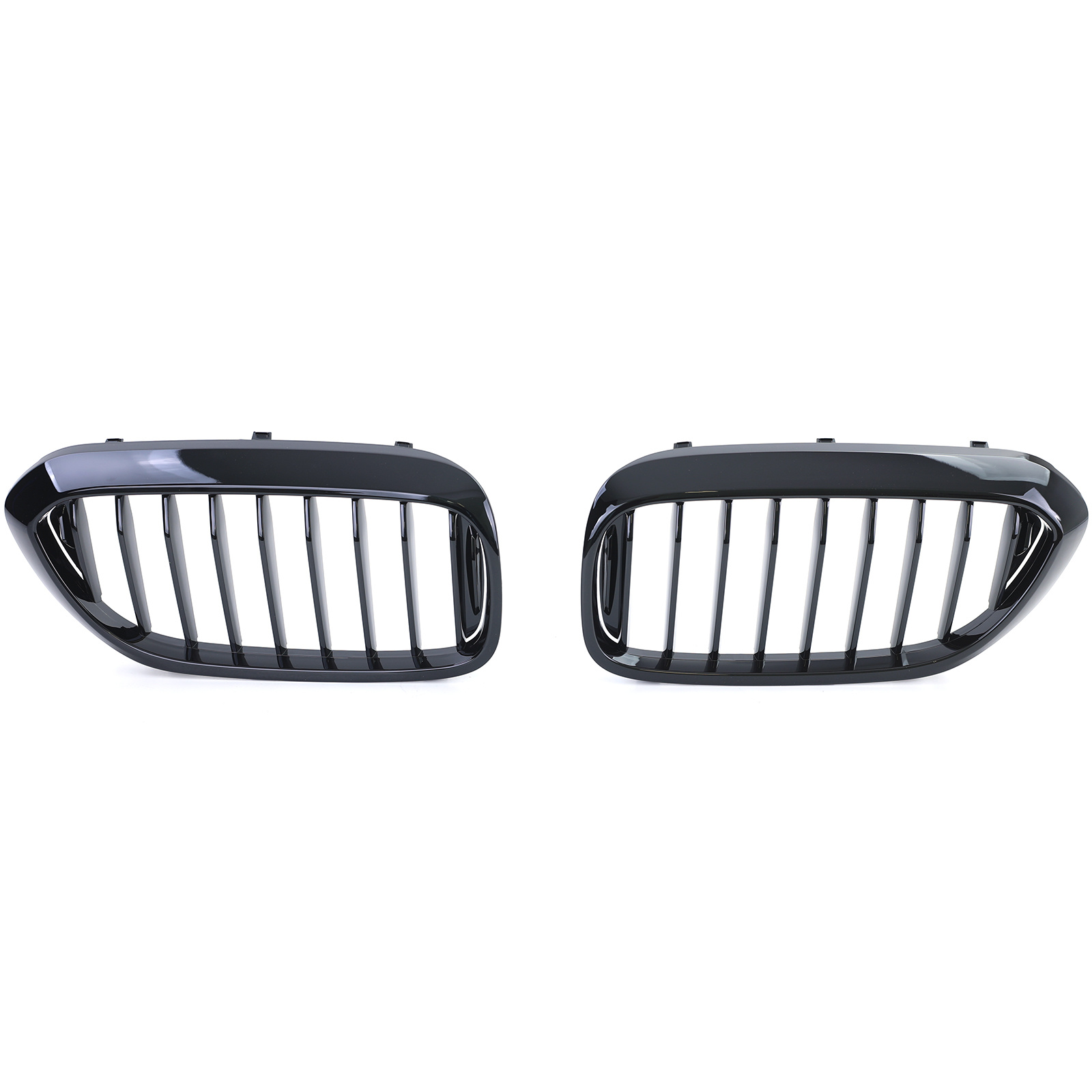 Autogrille - geschikt voor BMW 5 Serie G30 G31 G32 17-20 - Sport rooster - Glans zwart
