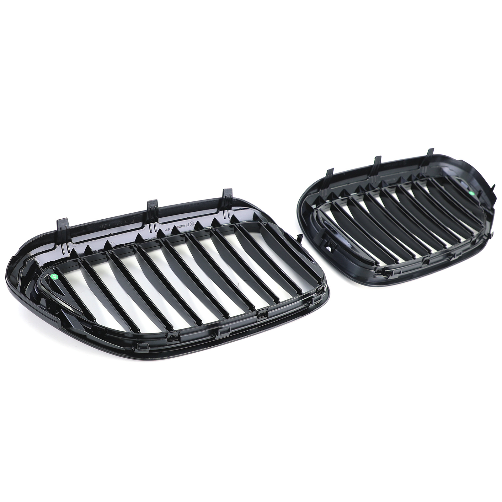 Autogrille - geschikt voor BMW 5 Serie G30 G31 G32 17-20 - Sport rooster - Glans zwart
