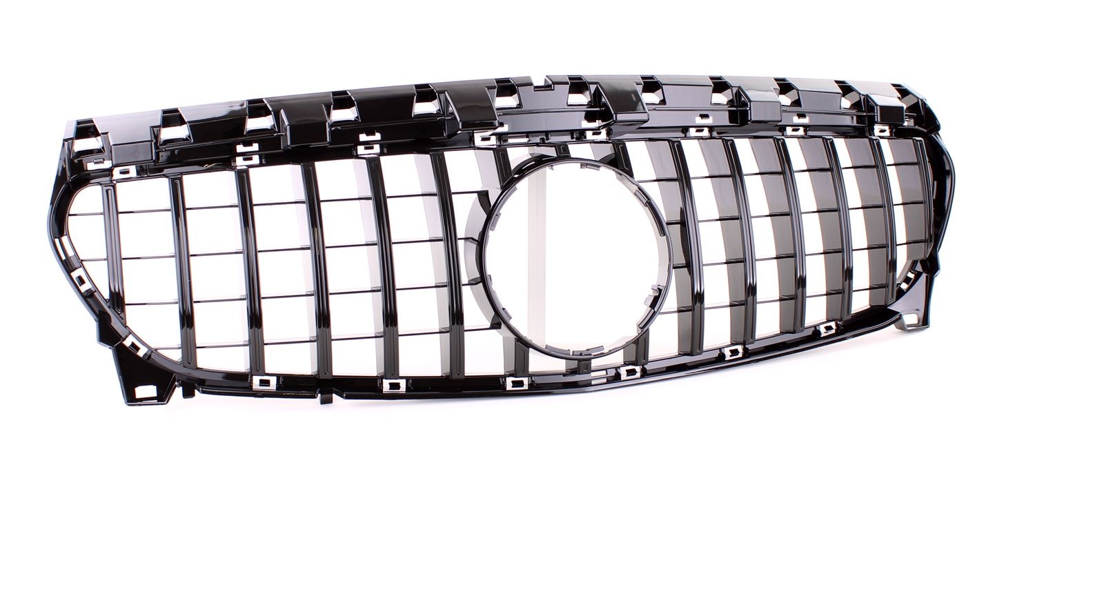 Sport grill geschikt voor Mercedes CLA C117 - zwart glanzend - perfecte pasvorm