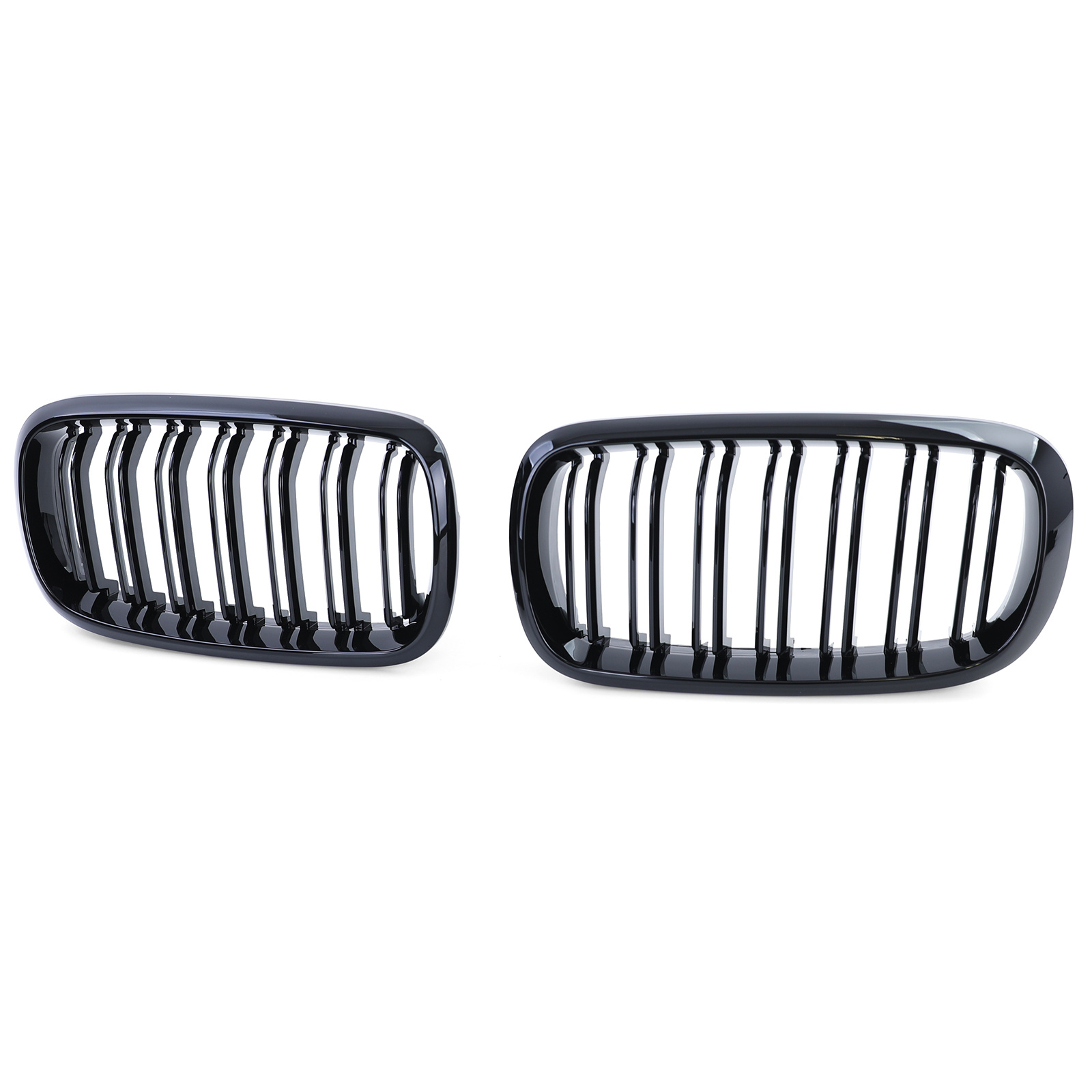 Sport Grill - BMW X5 F15 X6 F16 - Dubbele stang - Zwarte glans